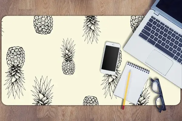 Namizna podloga Plastic pineapple