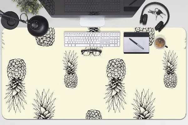 Namizna podloga Plastic pineapple