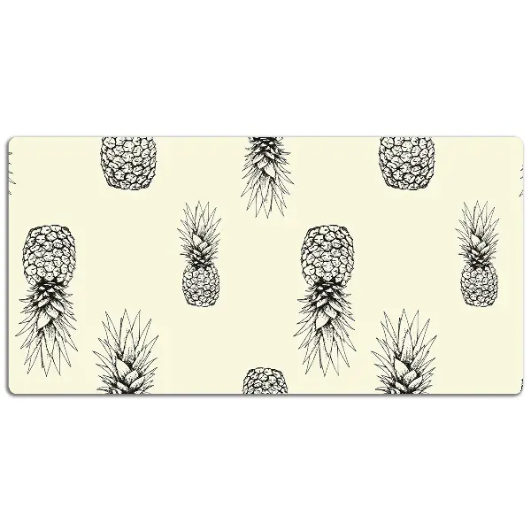 Namizna podloga Plastic pineapple