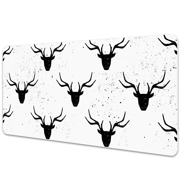 Namizna podloga Black deer pattern