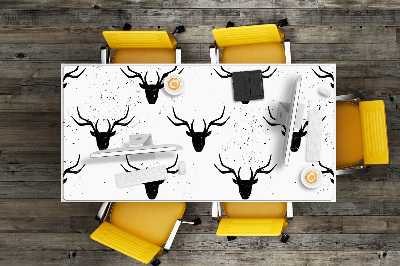 Namizna podloga Black deer pattern