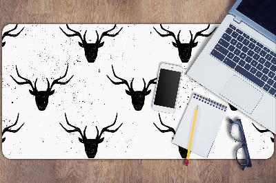 Namizna podloga Black deer pattern