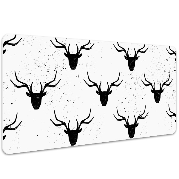 Namizna podloga Black deer pattern