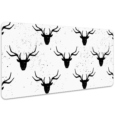 Namizna podloga Black deer pattern