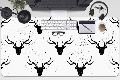 Namizna podloga Black deer pattern