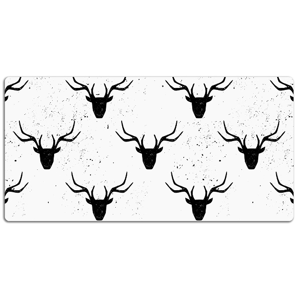 Namizna podloga Black deer pattern