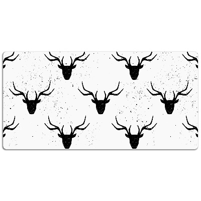 Namizna podloga Black deer pattern