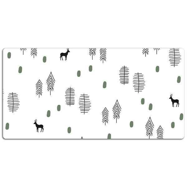 Namizna podloga Deer in the forest