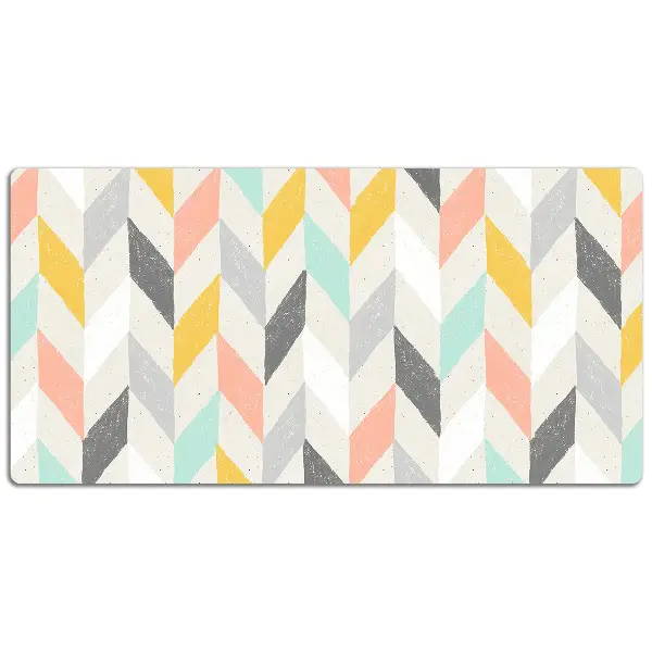 Podloga za pisalno mizo Pastel herringbone