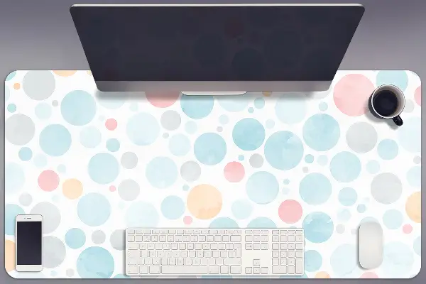 Namizna podloga Pastel dots
