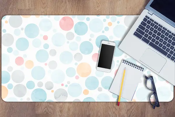 Namizna podloga Pastel dots