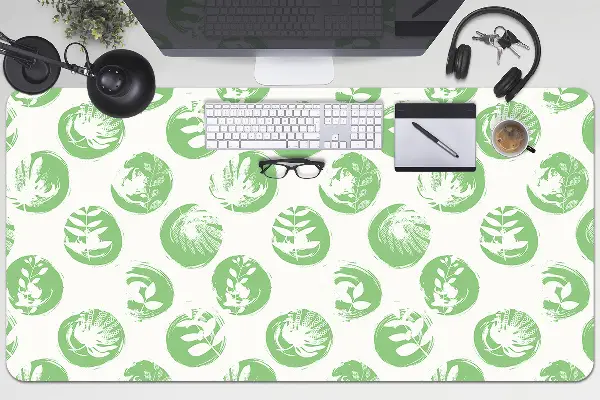 Namizna podloga Plants in dots