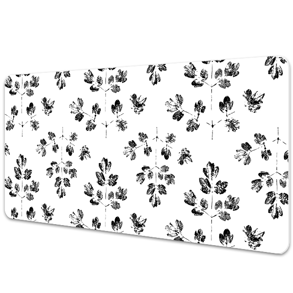 Namizna podloga Black and white pattern