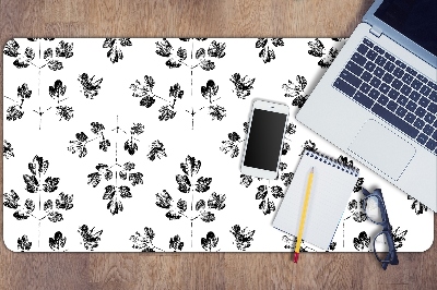 Namizna podloga Black and white pattern