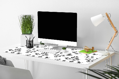 Namizna podloga Black and white pattern