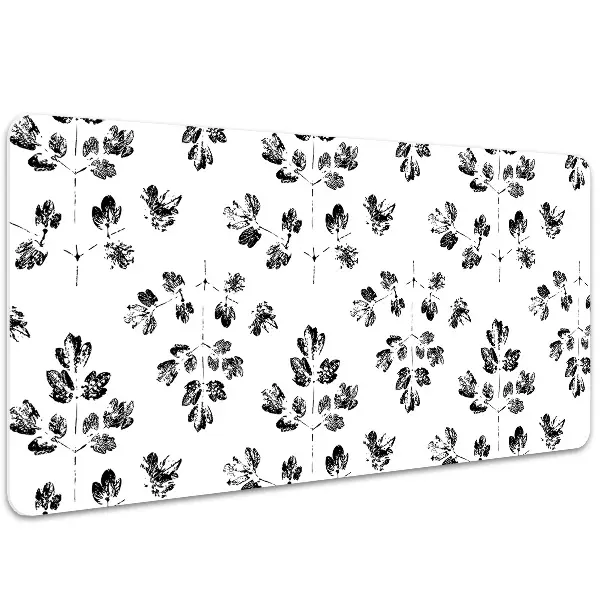 Namizna podloga Black and white pattern