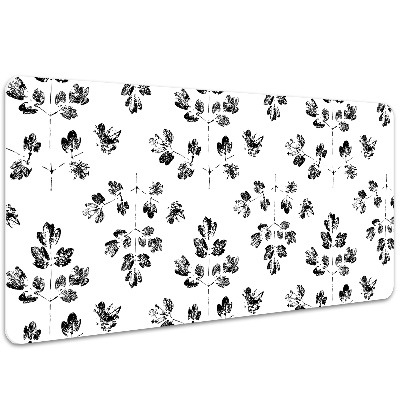 Namizna podloga Black and white pattern