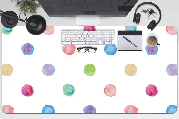 Namizna podloga Colored dots