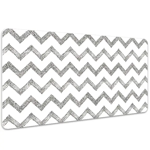 Namizna podloga Silver zigzags