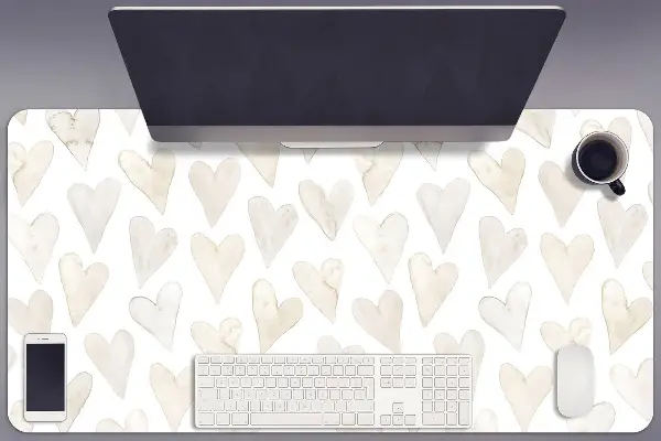 Namizna podloga Subtle hearts