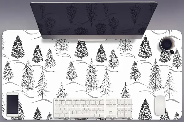 Podloga za pisalno mizo Winter Christmas tree