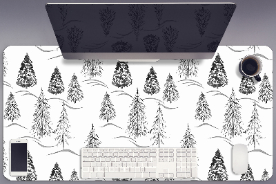 Podloga za pisalno mizo Winter Christmas tree