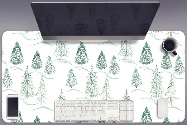Podloga za pisalno mizo Winter Christmas tree