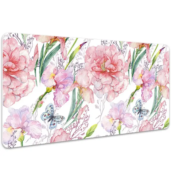 Podloga za pisalno mizo Peonies cvetje