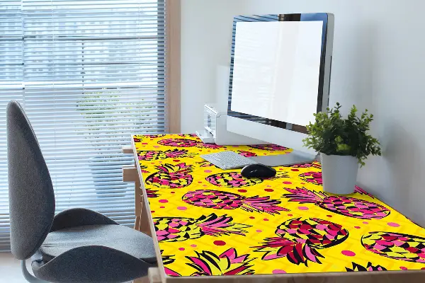 Velika namizna podloga Roza ananas
