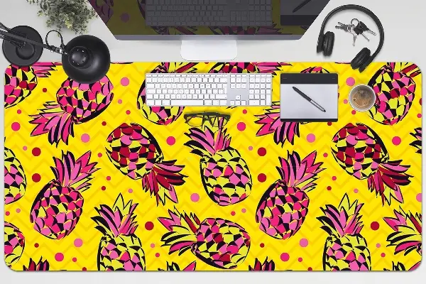 Velika namizna podloga Roza ananas