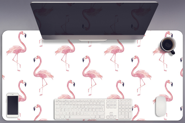Podloga za pisalno mizo Flamingos