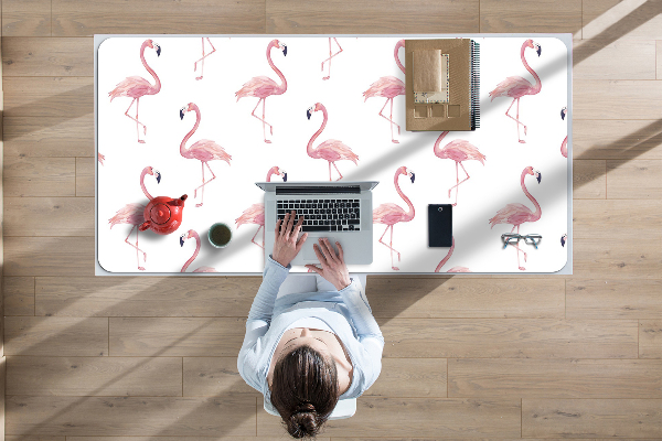 Podloga za pisalno mizo Flamingos