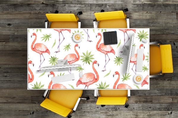 Podloga za pisalno mizo Flamingos