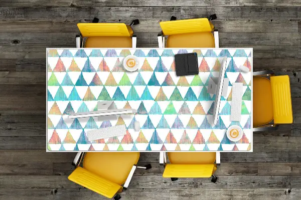 Podloga za mizo Geometric triangles