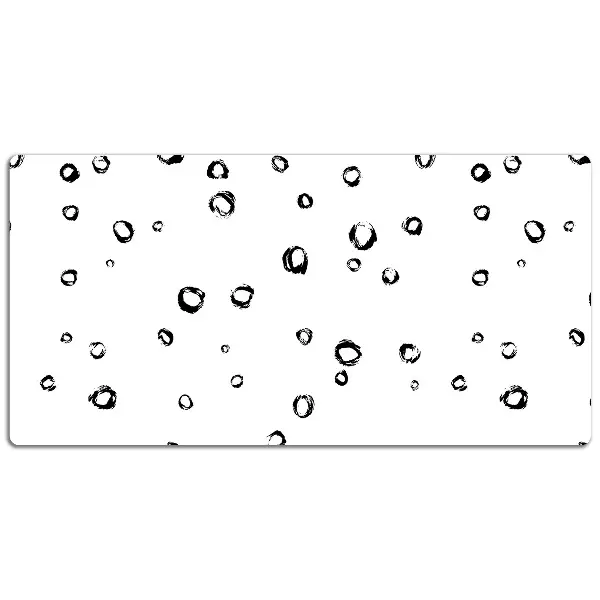 Podloga za pisalno mizo Drawn wheels
