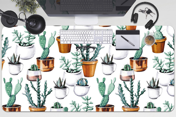Podloga za mizo Cacti in pots