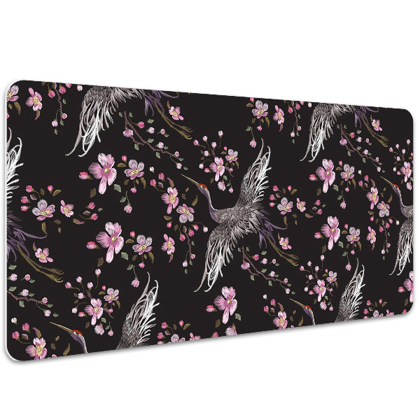 Podloga za mizo Herons and flowers