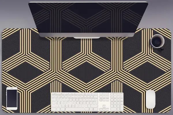 Podloga za pisalno mizo Geometric pattern