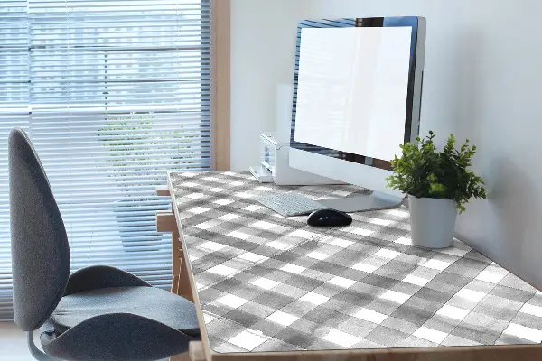 Podloga za pisalno mizo Gray grille