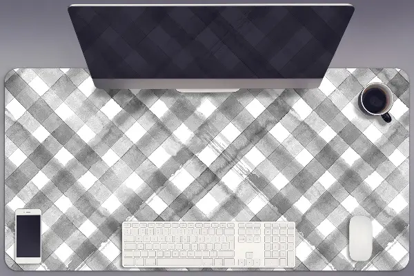 Podloga za pisalno mizo Gray grille