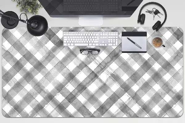 Podloga za pisalno mizo Gray grille