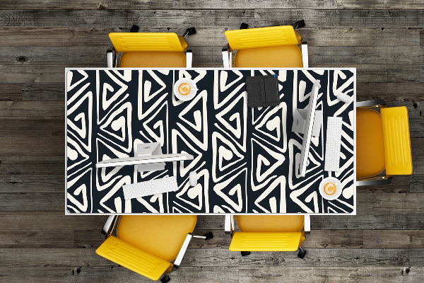 Podloga za pisalno mizo Geometric pattern