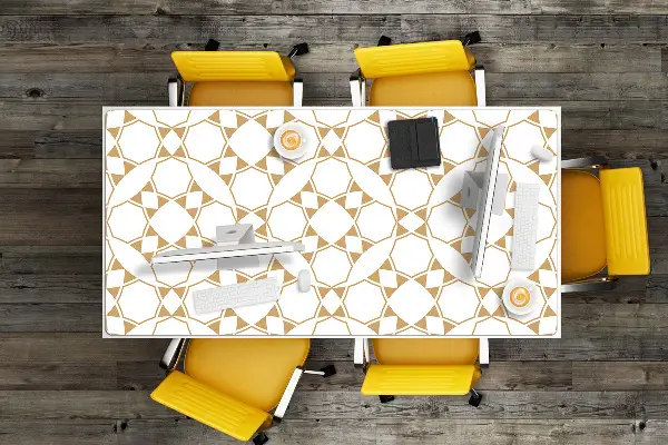 Podloga za mizo Geometric pattern