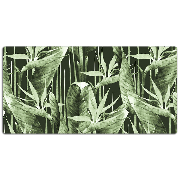 Podloga za mizo Dark leaves