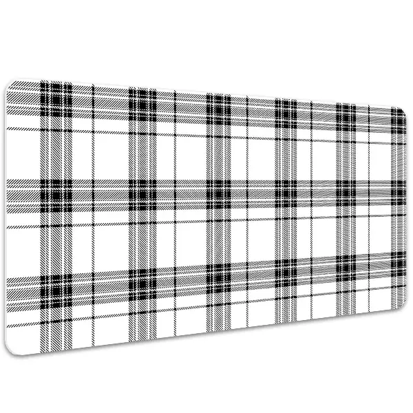 Podloga za pisalno mizo Plaid pattern