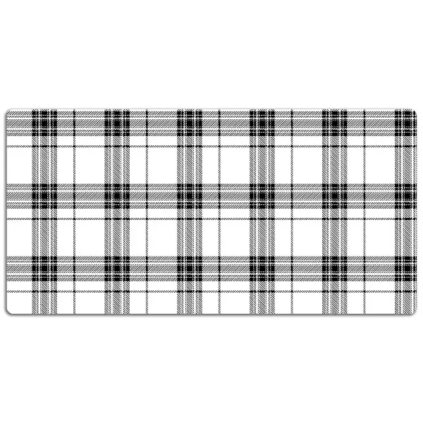 Podloga za pisalno mizo Plaid pattern