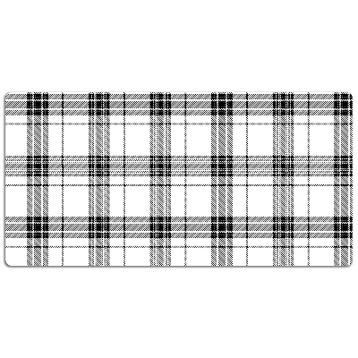 Podloga za pisalno mizo Plaid pattern