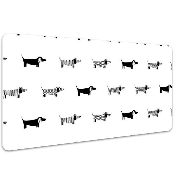 Podloga za pisalno mizo Dachshunds