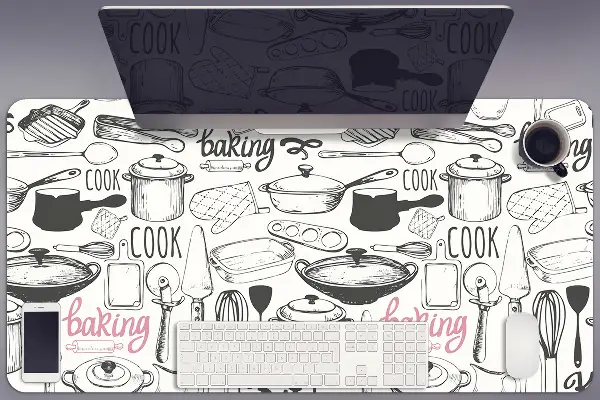 Podloga za pisalno mizo Kitchen motifs