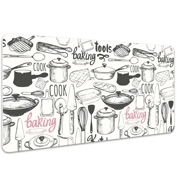 Podloga za pisalno mizo Kitchen motifs